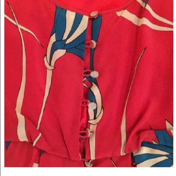 Ribbon Grass Silk Dress by Sariah Carson Size 8 - Picture 7 of 8